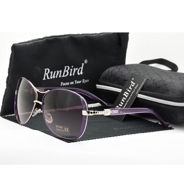 Women's Oversized Butterfly 'Formula 1' Plastic Sunglasses