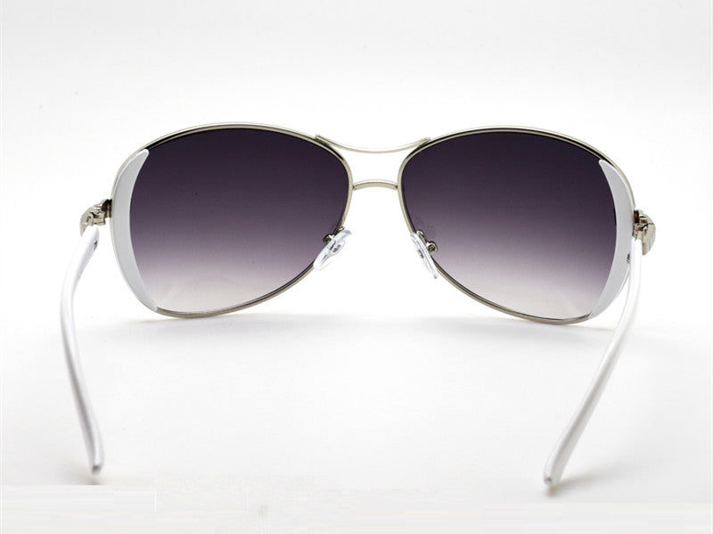 Women's Oversized Butterfly 'Formula 1' Plastic Sunglasses