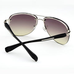 Women's Rimless Aviator 'Great Wear' Metal Sunglasses