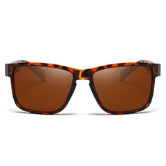 Men's Square Polarized 'Big Wave' Plastic Sunglasses