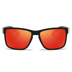 Men's Square Polarized 'Big Wave' Plastic Sunglasses