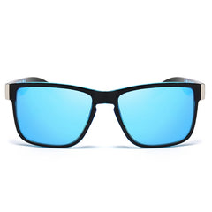 Men's Square Polarized 'Big Wave' Plastic Sunglasses