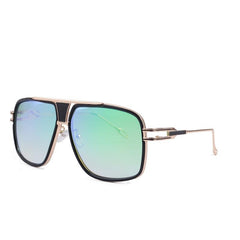 Men's Oversized Aviator 'Morocco' Metal Sunglasses