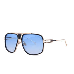 Men's Oversized Aviator 'Morocco' Metal Sunglasses