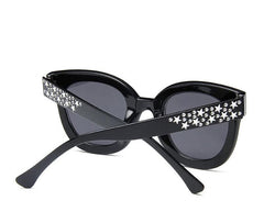 Women's Oversized Square 'Star For All Season' Plastic Sunglasses