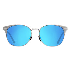 Men's Polarized Pilot 'Top Down' Metal Sunglasses