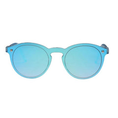 Women's Clear Oval 'Cotton Candy' Plastic Sunglasses