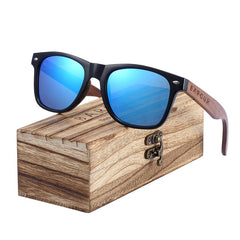 Men's Ferer 'Wall Block' Wooden Sunglasses