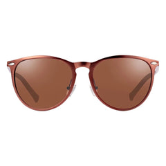 Men's Polarized Round 'Mac Curio' Metal Sunglasses