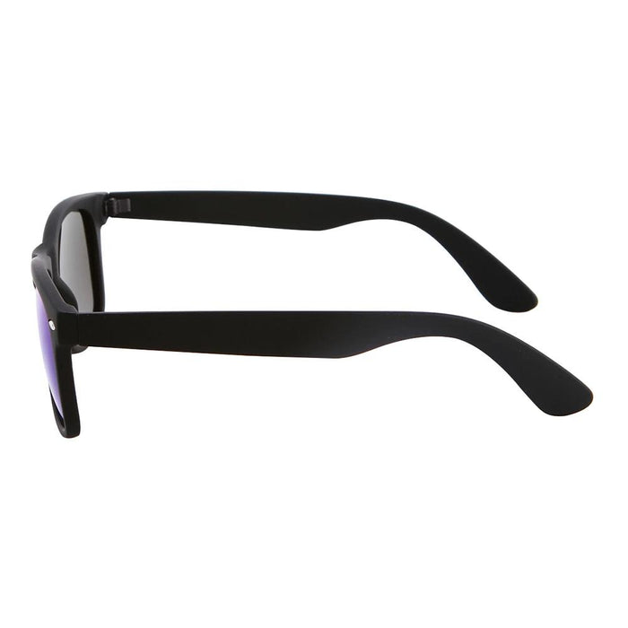 Men's Vintage Polarized 'Amaretto Silver' Plastic Sunglasses