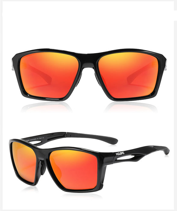 Men's Polarized Sport 'Avalanche' Plastic Sunglasses