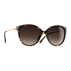 Women's Polarized Cat Eye 'Touch of Modern' Metal Sunglasses