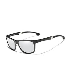 Men's Sport Plastic 'High Jump Men' Plastic And Metal Sunglasses