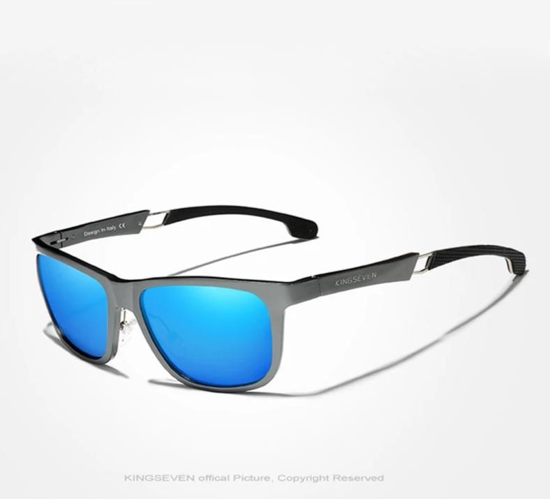 Men's Sport Plastic 'High Jump Men' Plastic And Metal Sunglasses