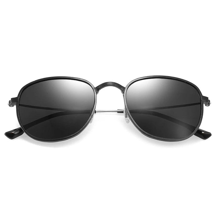 Men's Polarized Hexagonal 'Vida Men' Metal  Sunglasses