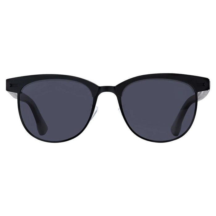 Men's Oversized Polarized 'Stand Life' Metal Sunglasses