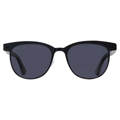 Men's Oversized Polarized 'Stand Life' Metal Sunglasses