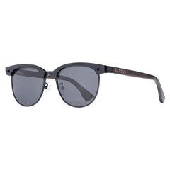 Men's Oversized Polarized 'Stand Life' Metal Sunglasses