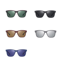 Unisex Iconic Square 'Wilder' Plastic Sunglasses