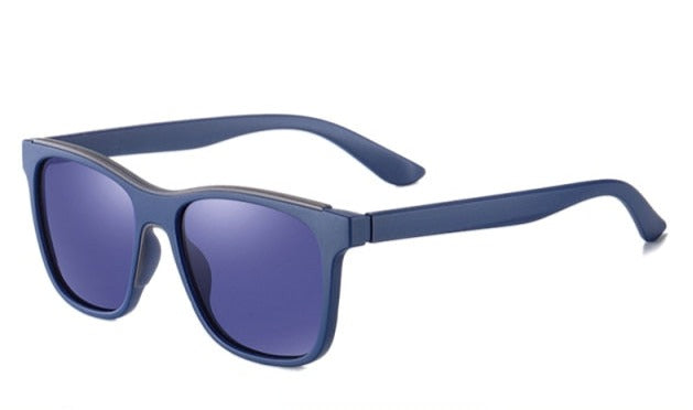 Unisex Iconic Square 'Wilder' Plastic Sunglasses