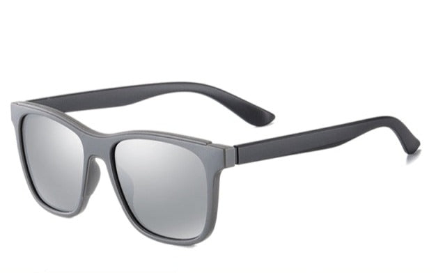 Unisex Iconic Square 'Wilder' Plastic Sunglasses