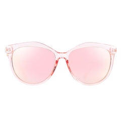 Women's Polarized Cat Eye 'Angel Powder' Plastic Sunglasses