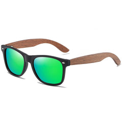 Men's Polarized Wayferer 'Cat Friend' Wooden Sunglasses