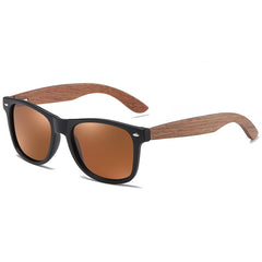 Men's Polarized Wayferer 'Cat Friend' Wooden Sunglasses