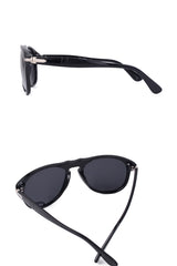 Men's Polarized Aviator 'Racing Club Men' Plastic Sunglasses