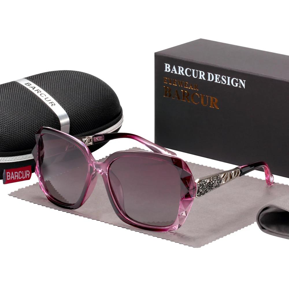 Women's Oversized Rounded 'Draco Love' Plastic Sunglasses