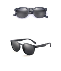 Men's Polarized Oval 'Dragon Men' Plastic Sunglasses