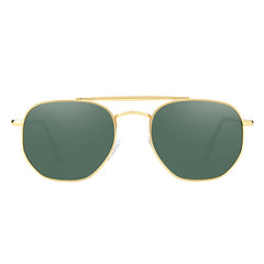 Men's Polarized Pilot 'The Guard Men' Metal Sunglasses