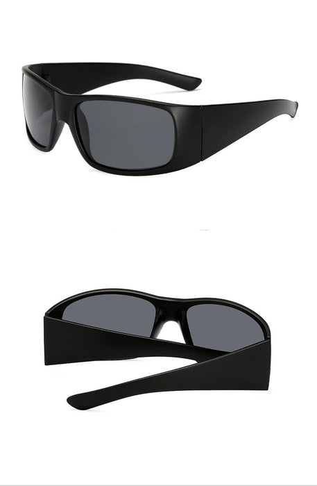 Men's Polarized Round 'Big Kahuna' Plastic Sunglasses
