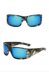 Men's Polarized Round 'Big Kahuna' Plastic Sunglasses