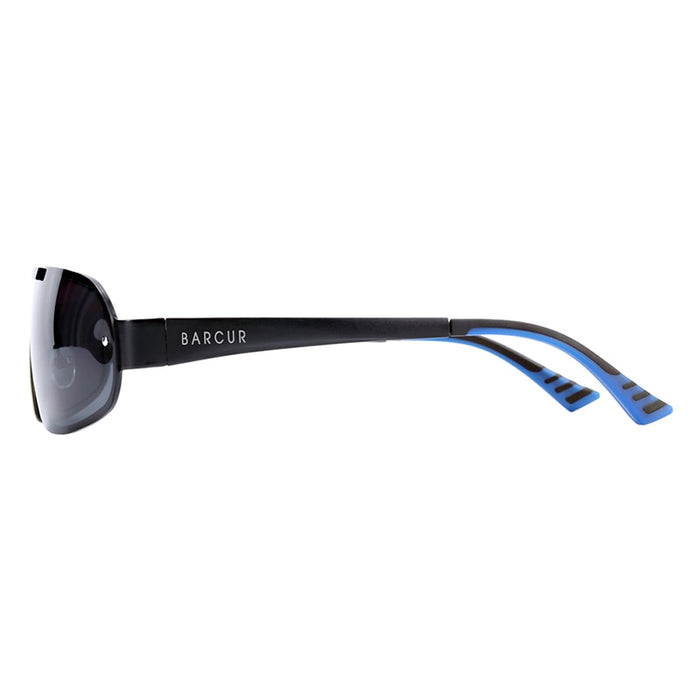 Men's Polarized Rimless 'Grand Prix' Metal Sunglasses