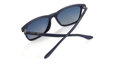 Men's Square Polarized 'Blue Beast' Plastic  Sunglasses