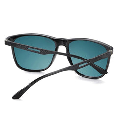 Men's Polarized Square 'Bruno Men' Metal Sunglasses