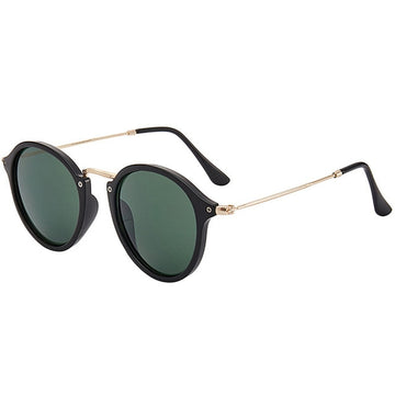 Women's Oval 'Little Bear' Metal Sunglasses