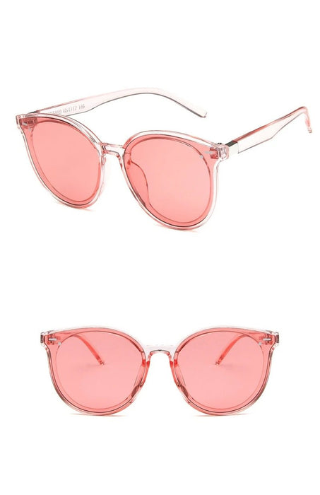 Women's Oversized Cat Eye 'Lovely Puff' Plastic Sunglasses