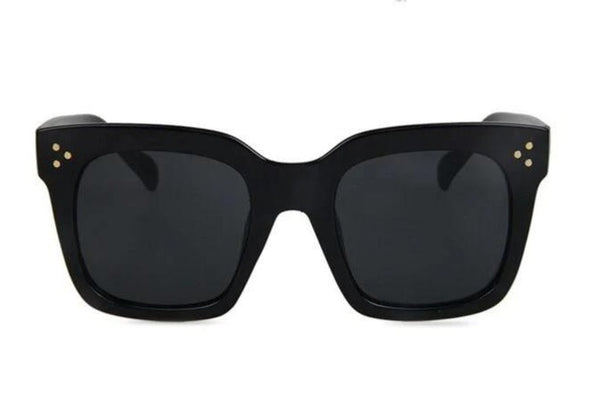 Women's Oversized Square 'Bessie White' Plastic Sunglasses