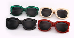 Women's Oversized Square 'Hater Blocker' Plastic Sunglasses