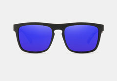 Men's Polarized Square 'Flags' Plastic Sunglasses