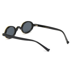 Women's Retro Small 'Diamond Star' Plastic Sunglasses