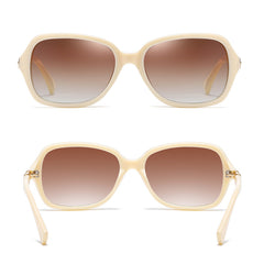 Women's Oversized Round 'Miss Fritter' Plastic Sunglasses