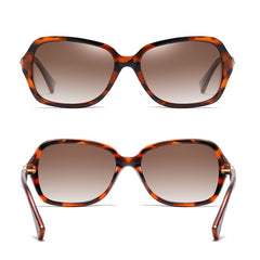 Women's Oversized Round 'Miss Fritter' Plastic Sunglasses