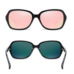 Women's Oversized Round 'Miss Fritter' Plastic Sunglasses