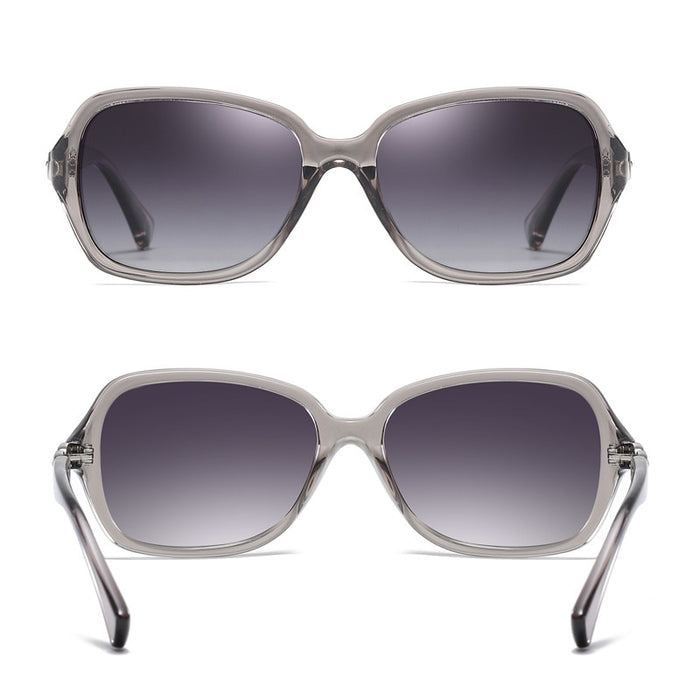 Women's Oversized Round 'Miss Fritter' Plastic Sunglasses