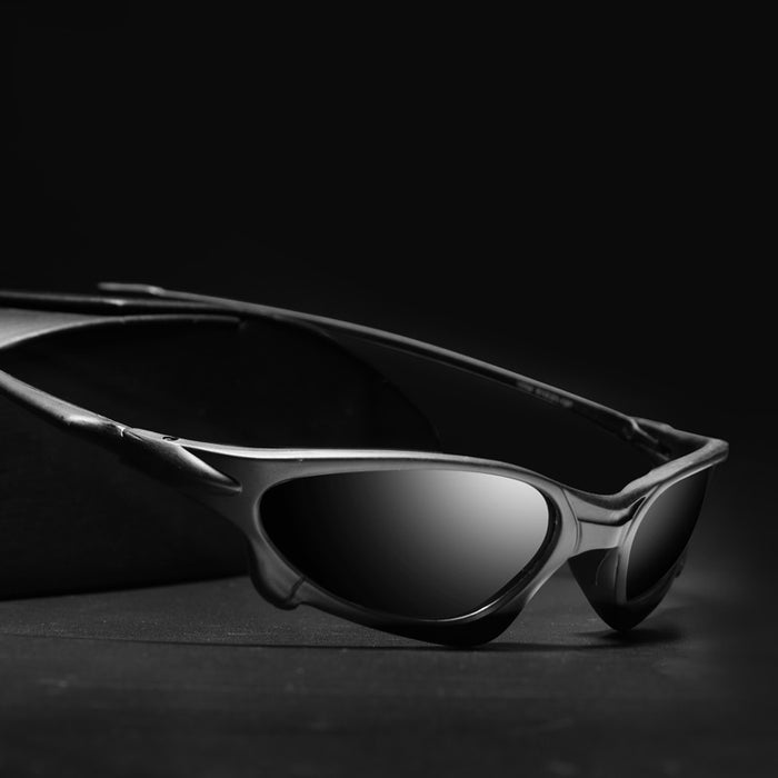 Men's Polarized Sport 'Super G' Plastic Sunglasses
