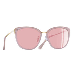 Women's Polarized Cat Eye 'Day Trip' Metal Sunglasses