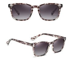 Women's Square Polarized 'Sun's Out' Plastic  Sunglasses